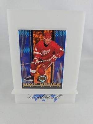 UWE KRUPP 1998-99  Pacific Dynagon Ice #64  DETROIT RED WINGS