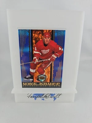UWE KRUPP 1998-99 Pacific Dynagon Hielo #64 DETROIT RED WINGS - Imagen 1 de 2