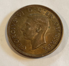 1937 Great Britain Crown - F/EF  Nice Tone