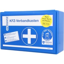 Verbandskasten Kfz DIN13164 CARTREND Auto Pkw Erste Hilfe Set blau - neue Norm
