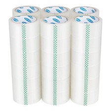 Packing Tape, 36 Rolls Clear Packing Tape 2 Inches Wide, 65 Yards Per Roll, f...