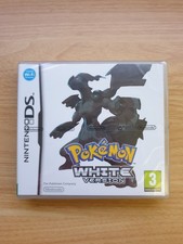 Pokemon White Version Nintendo DS UK PAL Genuine New And Sealed w/ plastic case