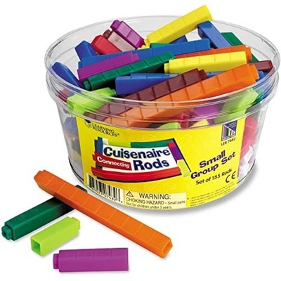 Learning Resources Connecting Cuisenaire Rods Small Group Set, LER7482