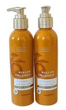 ( 2 ) AVALON ORGANICS Cleansing Gel /VITAMIN C, CLEANSING, Hydrating , 6 Oz Each