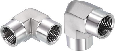1/2'' 304 Stainless Steel 90 Degree Female NPT Barstock Street Elbow Fitting