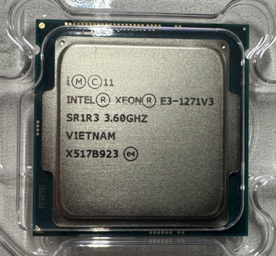 Intel Xeon E3-1271 V3 LGA-1150 SR1R3 3.6GHZ 4Core CPU Processor 1271V3