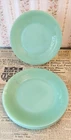 Set of 4 Vintage Fire King Jadeite 9" Jane Ray Dinner Plates - EXCELLENT COND