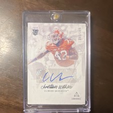 Panini 2019 Luminance Rookie Ink Christian Wilkins Auto /349 Clemson Tigers