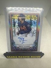 2024 Bowman Sterling - Drew Gilbert On Card Auto Silver Refractor #93/150 Mets