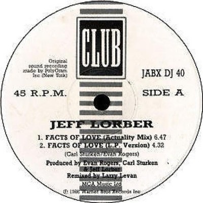 Jeff Lorber - Facts Of Love (12'') (Near Mint (NM or M-)) - 2791450192