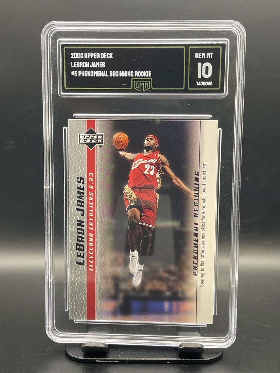2003 Upper Deck Lebron James Phenomenal Beginning - LeBron James 