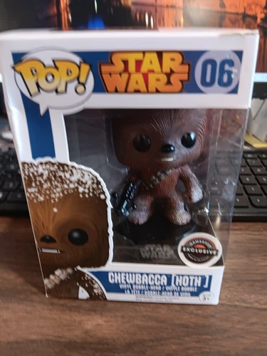 CHEWBACCA (HOTH) STAR WARS FUNKO POP #06 GAMESTOP EXCLUSIVE