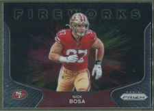 2020 Panini Prizm - Fireworks - #21 - Nick Bosa - San Francisco 49ers
