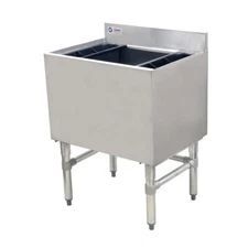 Omcan USA 43477 Underbar Ice Bin/Cocktail Unit with 77 lbs Ice Capacity
