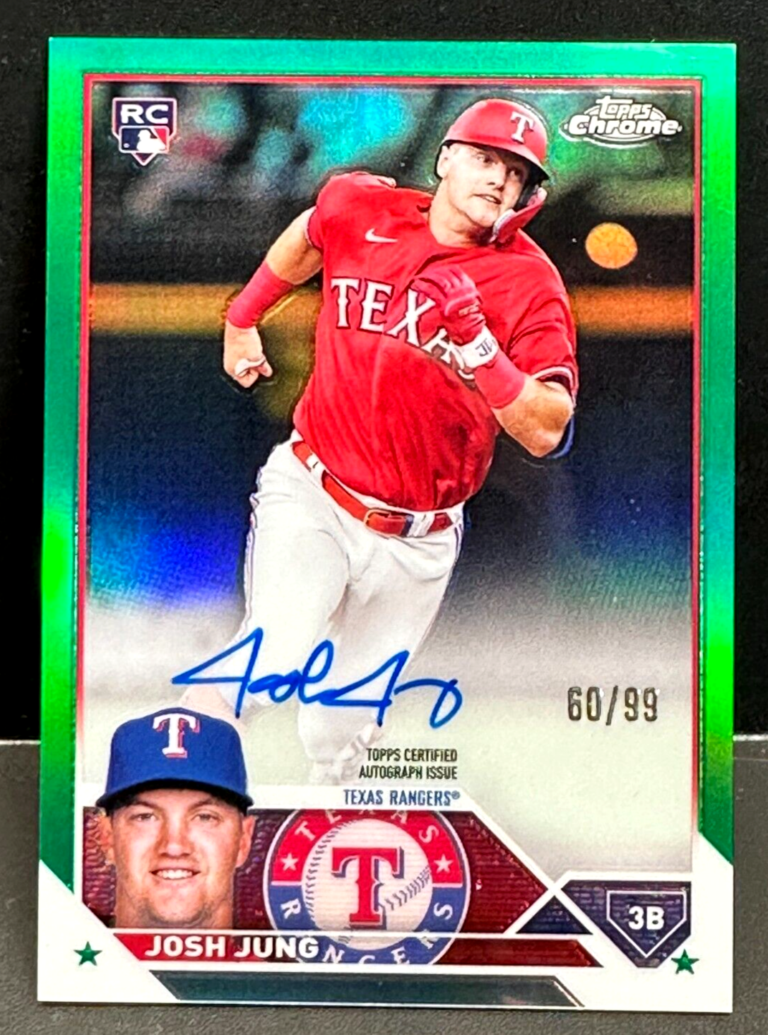 Jung ジョシュ・ヤングauto rc topps フリオロドリゲス