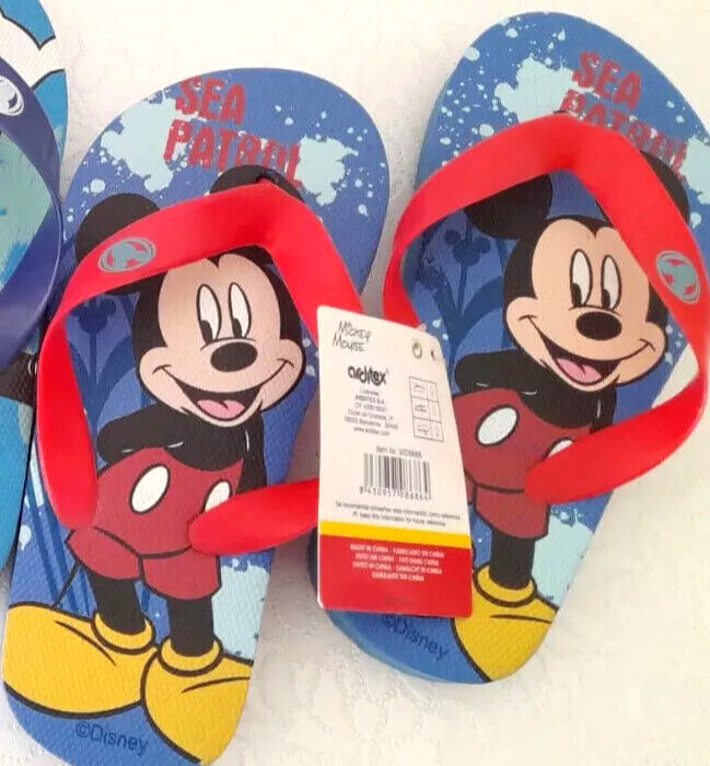 Sandals Slippers Flip Flops Sea Pool Baby Mickey Mouse 28-image