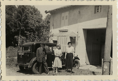  ALTES FOTO - VINTAGE SNAPSHOT - AUTO AUTO PKW TACOT MODE - CAR FASHION