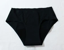 Ruby Women's Leak-Proof Period Protection Hipster Underwear DH3 Black XS NWT