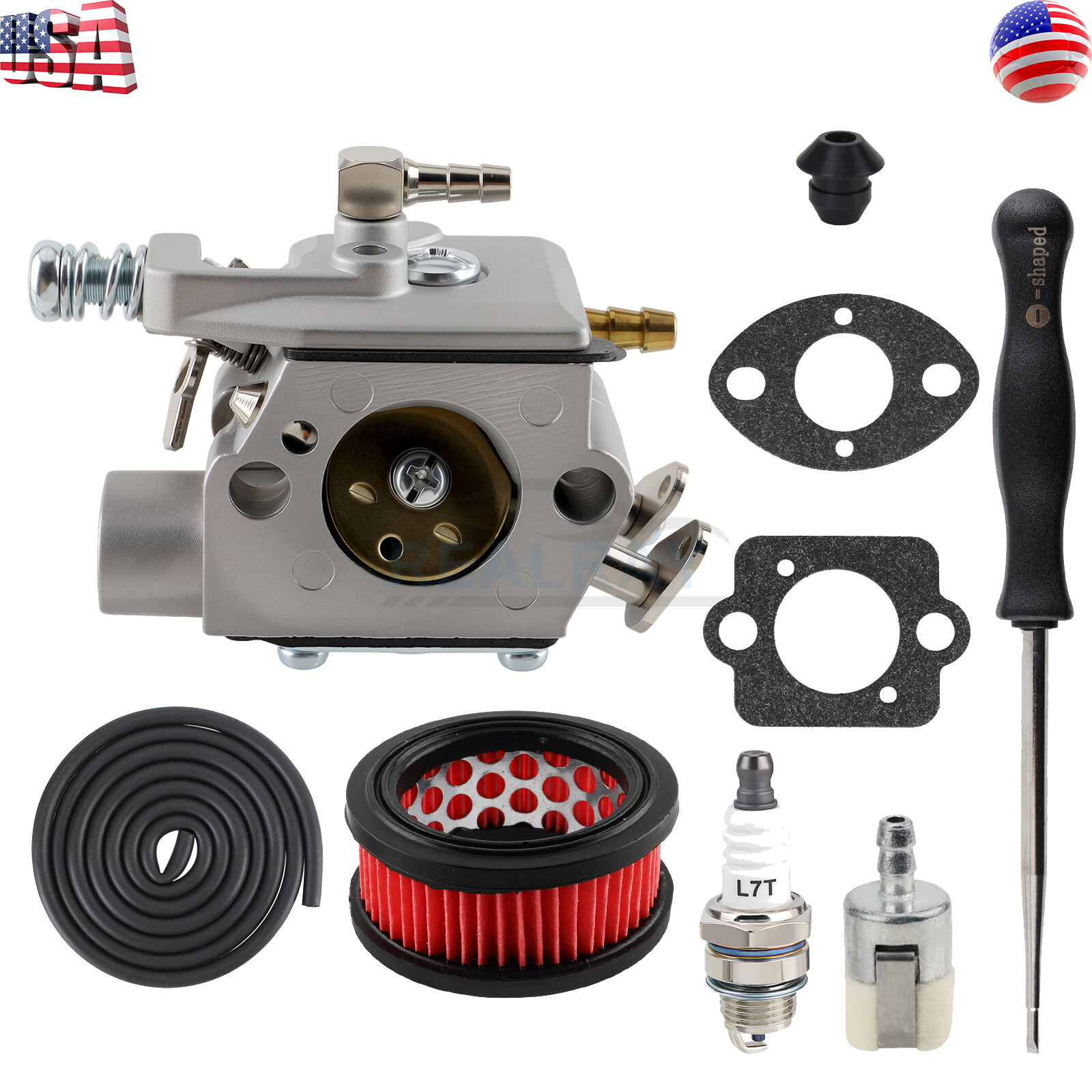 Carburetor & Adjustment Tool Kit For Echo CS-440 CS-4400 Chainsaw CS440 CS4400