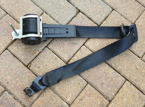 Vauxhall Zafira 2005-2014 Derecho Lado Delantero Negro Cinturón De Seguridad | eBay