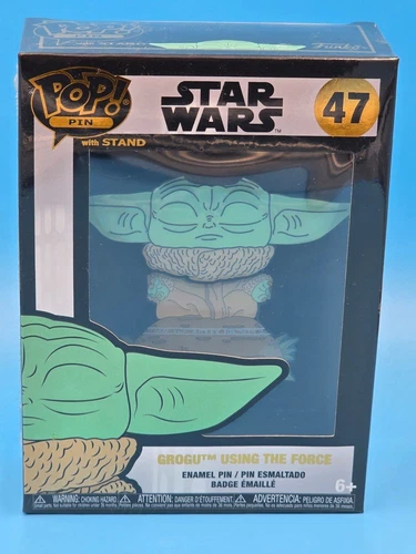 FUNKO POP! PINS STAR WARS: GROGU New Pin, Vinyl Figure