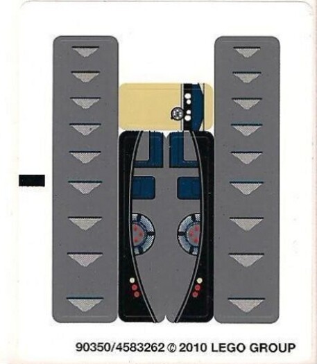 LEGO 8095 - STAR WARS - General Grievous' Starfighter - STICKER