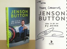 Jenson Button - How To Be An F1 Driver - Signed - 1st/1st (2019 First Ed DJ)