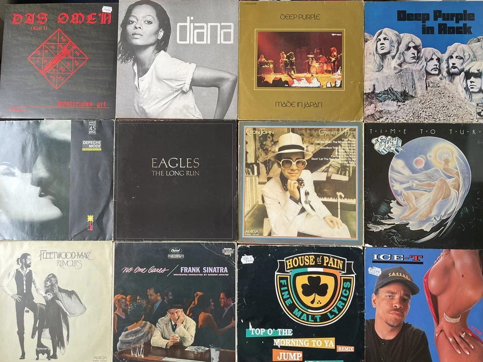 250x Schallplattensammlung LP Vinyl A bis Z sortiert Rock Pop Rap Hip Hop Soul - Bild 2 von 4
