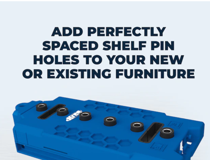 Kreg+KMA3220+Shelf+Pin+Jig+with+5mm+Bit for sale online eBay