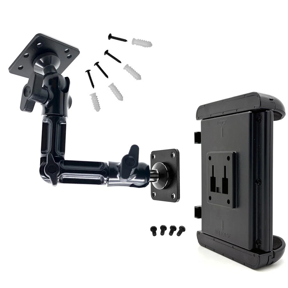 CHARGERCITY XT Heavy Duty Tablet ELD Aluminum Mount and AMPS Drill Base for iPad - Image 2 of 4