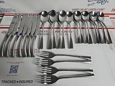HTF KNORK  Top Chef Forks Knives Spoons Michael Miller Ergonomic 25 pieces