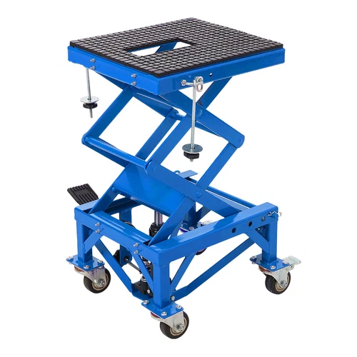 DKIEI 350lbs Hydraulic Motorcycle Lift Table Motorbike ATV Stand Scissor Jack UK