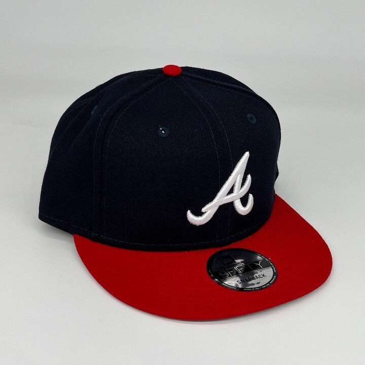 Atlanta Braves 950 Adjustable Navy & Red Snapback New Era Cap