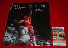 ARTIS GILMORE Chicago Bulls Signed 11X14 photo JSA Witnessed COA WPP789698
