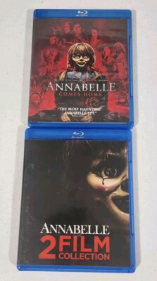 Annabell 2 Film Collection + Comes Home Blu-Ray 3 Films Total Trilogy