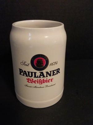 paulaner ceramic mug