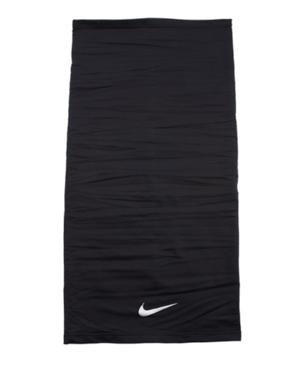 Nike Running Wrap Neck Warmer Black Soccer OSFM Face Mask Beanie