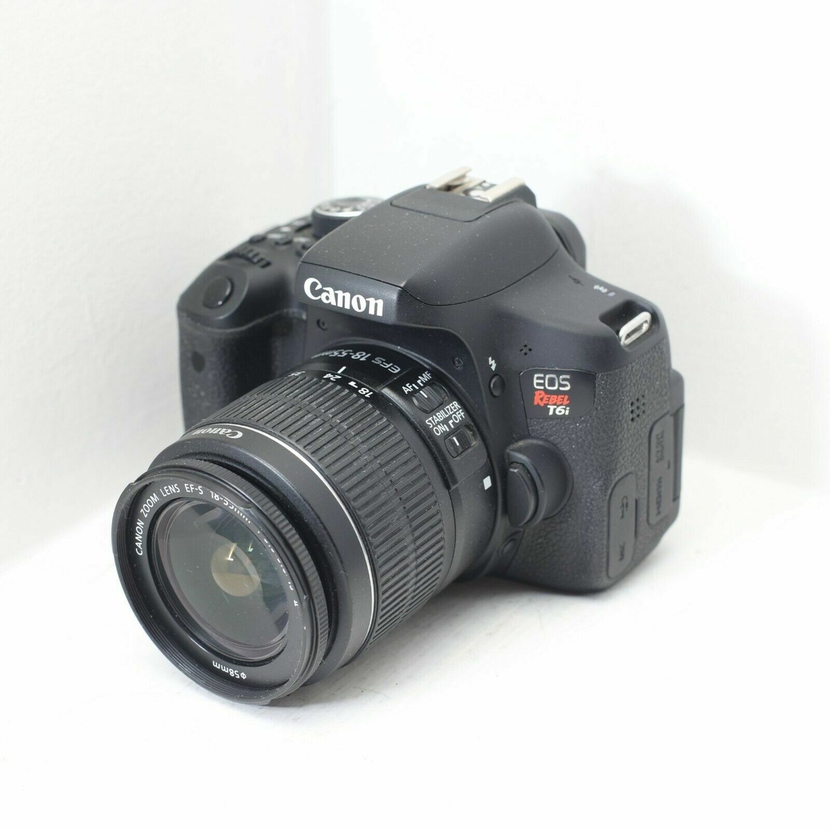 Canon 750d Canon T6i 50mm Lens Canon EOS Rebel T6i DSLR W/ Kit