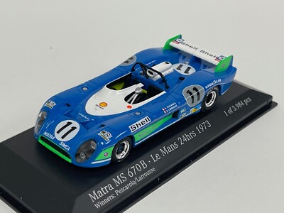 MATRA SIMCA MS670B #7 1974 24 HEURES DU MANS IXO 1/43 ALTAYA