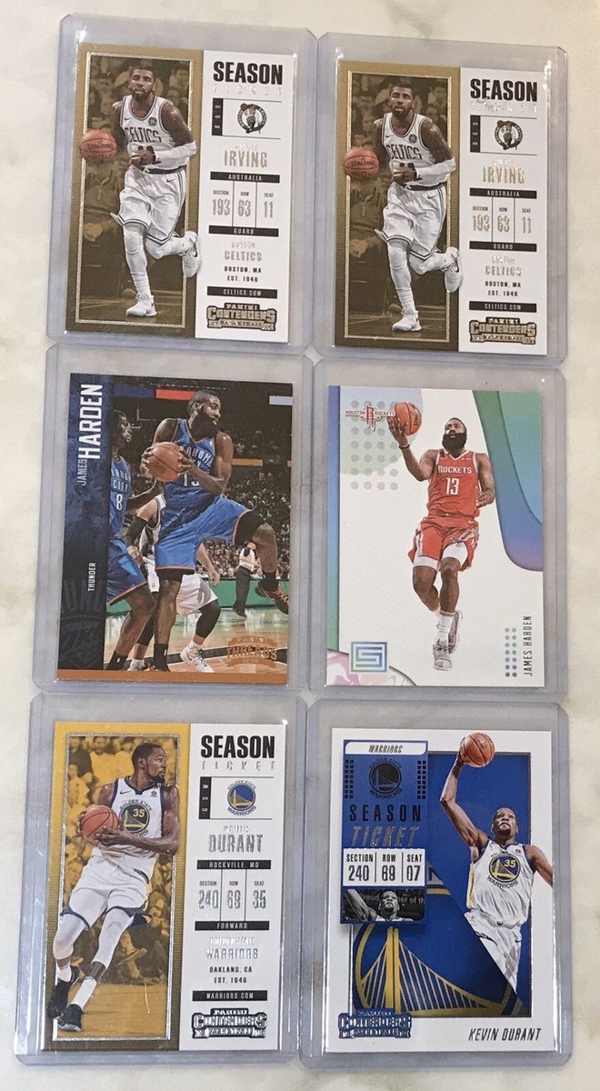 Nets Kevin Durant James Harden Kyrie Irving Contenders Threads