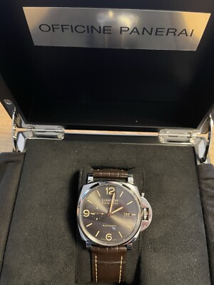 Panerai Luminor Due graues Zifferblatt Herrenuhr - PAM00943