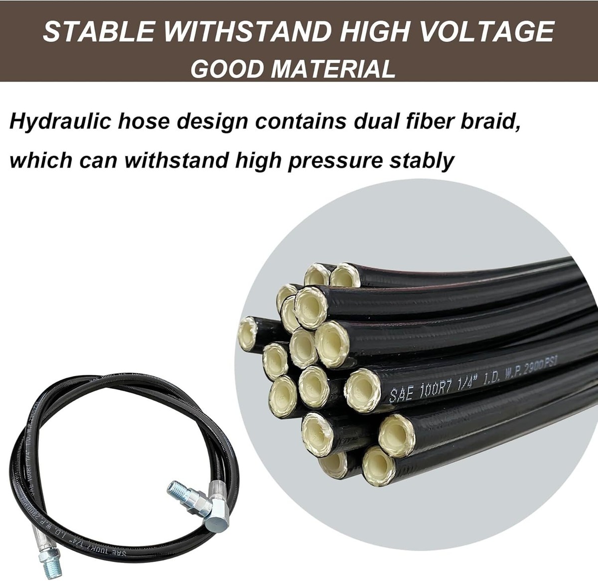 Buyers Products 90 ° Hydraulic Hose Swivel Elbow Fitting Diamond 21855, 21855C E - Foto 9