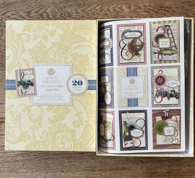 Anna Griffin All About Him Card Making Kit Makes 20 NEW