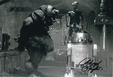 HUGH SPIGHT signed Autogramm 20x30cm STAR WARS in Person autograph COA