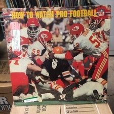 How To Watch Pro Football LASERDISC NFL '80 Tom Landry Chuck Noll RARE
