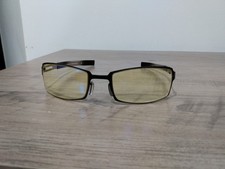 Gunnar Onyx Mercury Gaming Computer Eyeglasses 57020-130 Brown Gold Wraps