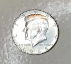 1965 Kennedy 40% circulated silver coin (1)