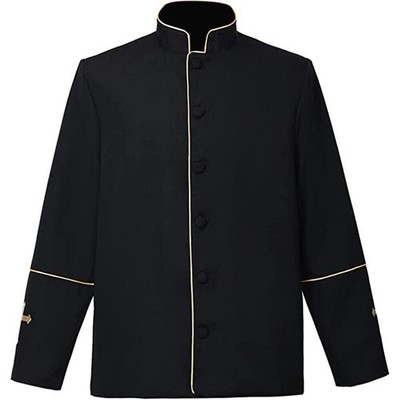 Men's Clergy Priest Jacket Pastor Preacher Minister Clerical Coat