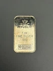 1oz Silver Bullion - Republic Metals