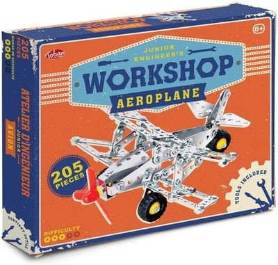 Tobar 28378 Junior Ingenieur Werkstattflugzeug, gemischt